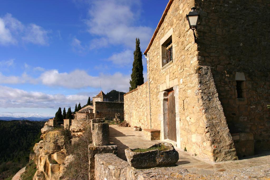 Gasthaus Pla Del Castell I Albarca Exterior foto